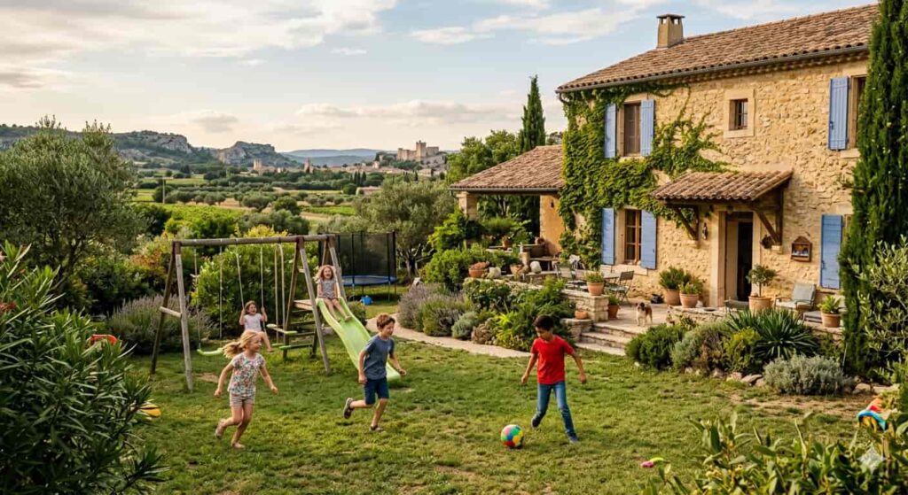 assurance maison Beaucaire enfants qui jouent