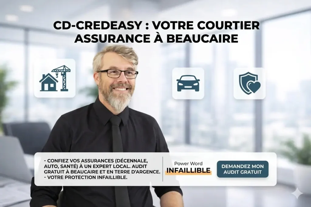 Portrait de Cyril Dané, votre courtier assurance à Beaucaire - CD-Credeasy. Indépendant et expert en prévoyance et décennale.