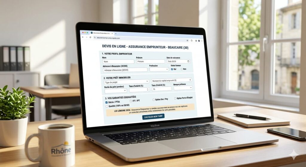 Devis assurance prêt immobilier Beaucaire