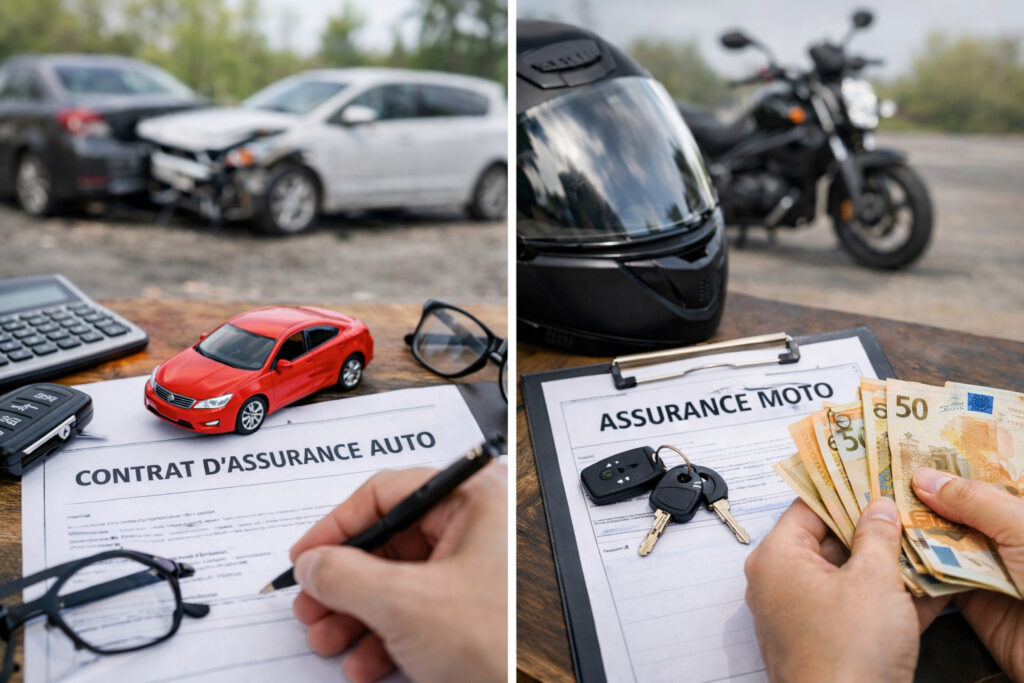 assurance auto ou moto 
