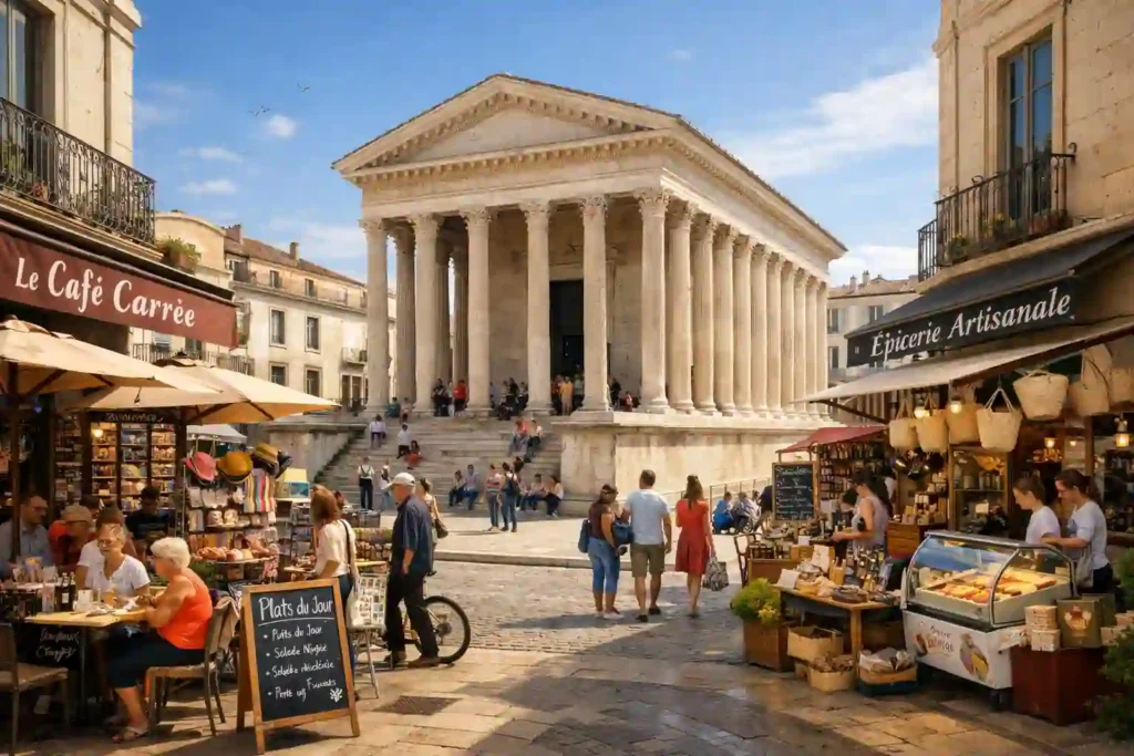 Protection par assurance multirisque professionnelle Nîmes (30000) pour les commerçants et entreprises du centre-ville